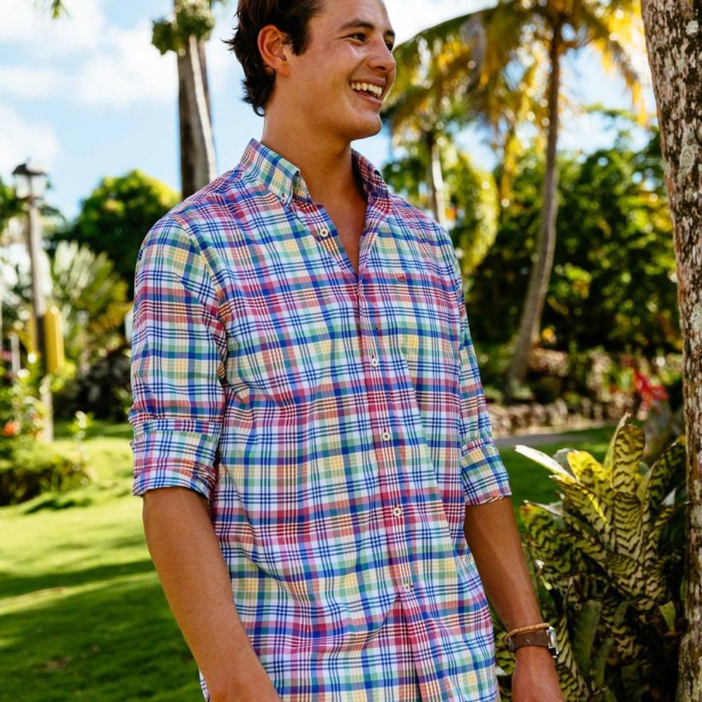Southern Tide Intercoastal plaid shirt XXL